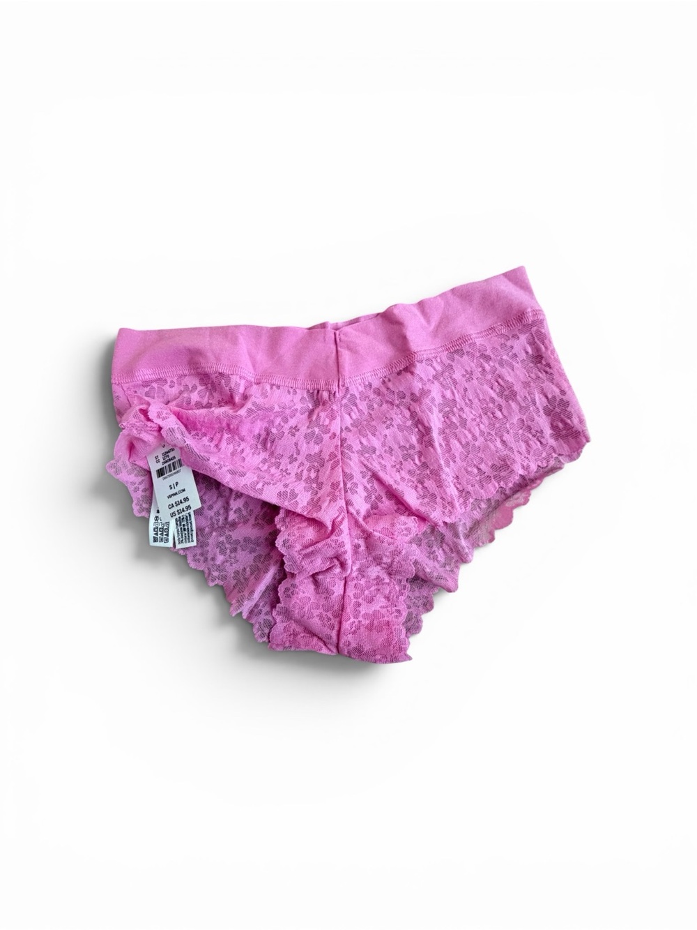 Victoria's Secret Pink Lace Boyshort Panty